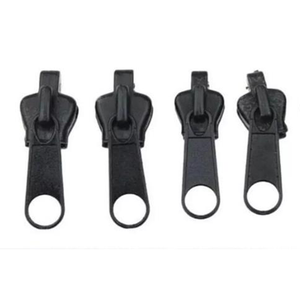 DAWEI Factory Wholesale Custom Black Metal Non-Lock Zipper Sliders for Bags Rectangle Multystyle Conventional Design 8# Sizes