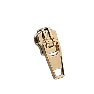 Wholesale YG Zinc Alloy Auto Lock Spring Lock Sliders Nickel-Free Zipper Puller with Star & Rectangle Patterns for Custom Jeans