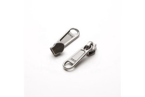 Customizable SBS Zipper Original Metal Zipper with Zinc Alloy Material Featuring Brand Zipper Slider in Various Colors Nylon Use