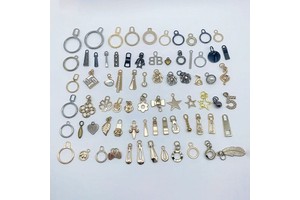 Puller Zipper Custom Logo Fashion Metal Zipper Slider Puller Pull With Custom Design for Garment Jacket Bag Handbag