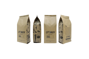 Custom Paper Flat Bottom Coffee Bags | Food-Grade, Eco-Friendly, Printed Design | Custom Size | Trung Kien Vietnam Factory