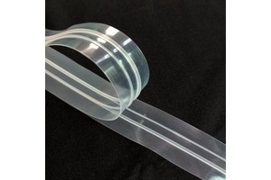 Large supply of reusable opening convex polyethylene polypropylene bone strip plastic zipper for zipper vacuum seal freezer bag