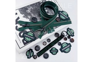 3M Open-end Full Zip Lace Polyester Long Chain Easy-Pull Auto Lock Slider Tape Recycled Nylon for Shoes Bags Garments Home