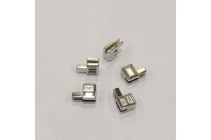 Useful Metal Pinbox with Zipper for Open End Nylon and Brass Zipper No. 5