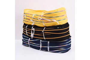 Manufacturer's Eco-Friendly Black Nylon Zipper Rolls Raw Dying Size 5 Long Chain for Bags Zipper with High Durability