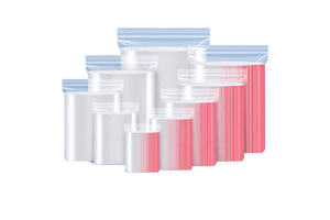 Reusable Transparent PE Zipper Bag for Storage and Packaging