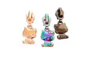 New Design Cute Kitty Cat Purse Zipper Pulls Zipper Slider