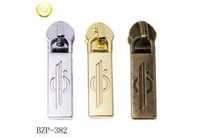 Eco-Friendly Custom Engraved Name Puller Tags Home Textile Metal Zipper Slider Logo Rectangle Shape Bags Metal Zipper Puller