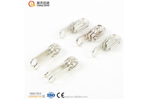 CHENQI Custom Color Slider 5# 8# Non-lock and Auto-lock Reversible Zipper Slider Head Runner for Clothing Tent