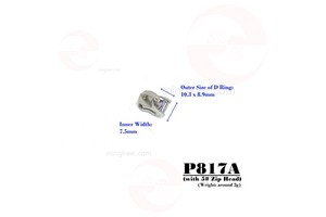 MING KEE METAL Zinc Alloy Zipper Puller for Bags & Garments ISO 9001:2008 & OEKO-TEX Certified Anti-Brass/Gun Metal Colors