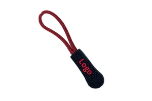 Fartory Price Pvc Zipper Puller Design Tpu Zipper Puller Rubber Zipper Puller with String for Bags Clothing