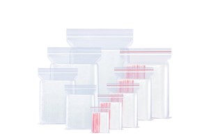 China Supplier Factory Food Grade Grip Self Press LDPE PE Plastic Clear Reclosable Poly Ziplock Zip Lock Bags for Sale