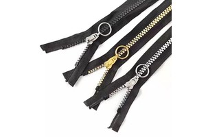 Manufacturer Custom Classic Slider Long Chain Open End Close End Metal Zipper Auto Lock for Handbags/Clothes/Home Textile/Shoes