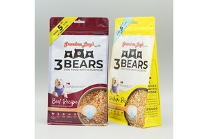 Custom Moisture Proof Flat Bottom Ziplock Flexible Plastic Pouch Animal Feed Bag Pet Food Packaging for Dog Treat