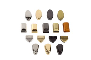 For Deepeel DIY Hardware Accessory Metal Zipper Pull Tail Lock Decorative End Buckle Straps Stopper Screw for Craft