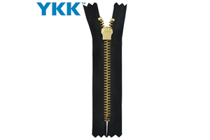 Authentic for YKK Eco-Friendly Metal Zipper Custom Options 5# 8# for Shoes & Home Textiles for Other Custom Applications