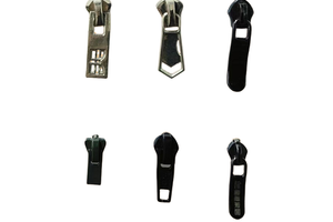 Large Automatic Slider for Luggage Quilt Cover Lock Durable Nylon Zipper with Plastic Pull Head Rectangle Pattern