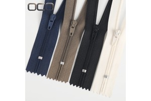 Wholesale Suit Pants Zipper No.3 Nylon Zipper Closed End Casual Pants Plastic Coin Bag Zipper Sewing Accessories