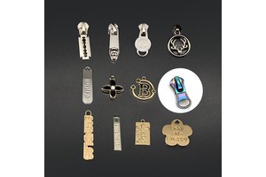 High Quality Metal Waterproof Rainbow Zipper #5 Slider Custom Logo Puller Nylon Zipper Pulls For Jackets And Bag