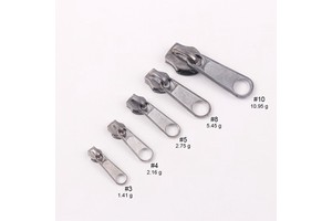 Wholesale One Pair of Zinc Alloy Zipper Slider Head Metal Material