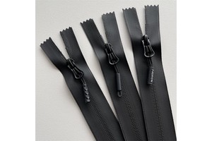 Reflective TPU & Waterproof Plastic Nylon Zipper Auto Lock Slider Closed End for Garment Outdoor Jackets Coats Backpacks Bags