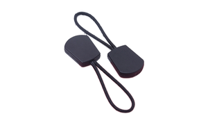 Factory Wholesale Custom Rectangle Zipper Sliders with Zinc Alloy Plating PVC Material Modern Design for Garment Use