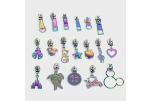 Customised Metal Zipper Slider 5# Gold Black Hardware Accessories Manufacturer Supplier for Zipper Puller and Head