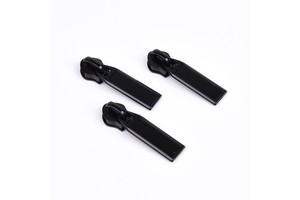 Dawei Brand Wholesale 8# Zinc Alloy Zipper Slider Customizable Logo Painting Handbag & Garment Custom Zip Slider Puller