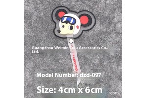 Cross-Border Supply Waterproof Shockproof LED Flash Drop Plastic Lamp Shell Zipper Sliders for Clothing Textile Accessories