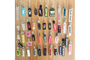 Factory High Quality Custom Pvc Zipper Puller Brand Logo Silicon Zipper Puller for Garment, Bags