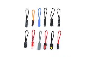2025 New Custom Logo Plastic PVC Zipper Puller Slider for Garment Washable Custom Color