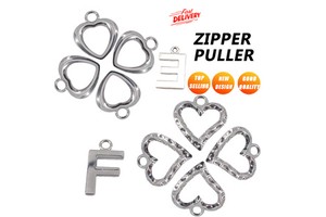 Hot Sale Original Design Metal Coated Zipper Head High Grade Fashionable Zinc Brass Alloy Zipper Pull Slider for Clothing