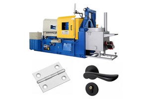 Wholesales 60T Zipper Slider Metal Medal Making Machine Hot Chamber Zinc Die-casting Machine