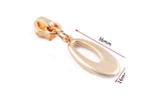 High-Performance Heavy-Duty 5# Nylon Sliders With New-Style Metal Fashion Zipper Pullers For Special Bag Parts & Accessories