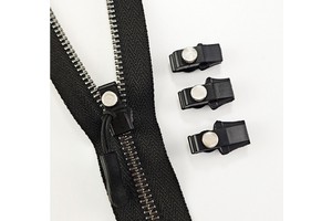 #5 High-quality Zipper Slider Thickened Plastic Zipper Universal Replaceable Handle Replaceable Zipper Cloud