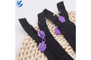 KOUYI Factory Customized Pull High-quality Wholesale Nylon Zipper 10# Open-end OEKO-TEX100 Certified Auto Lock for Tents