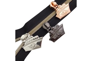 Hot Sale Custom Metal #5 Auto Lock Zipper Slider and Puller for Nylon Zippers