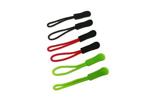 Custom PVC Zipper Slider Pull for Garment Bags Rubber and Silicone Materials with Brand Color Customizable Zipper Head
