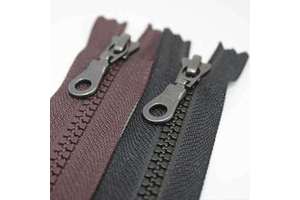 Durable for YKK 5 Resin Teeth Closed End Automatic Zipper Genuine Plastic for Garments Bags Pockets in Various Styles and Colors