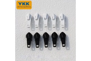 For Ykk No. 5 Nylon Zipper Pull Head with Lock Plastic Large Automatic Sliders for Luggage Quilt Cover