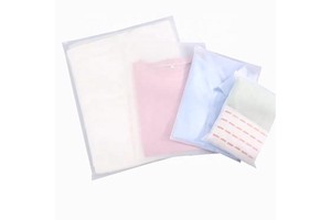 Frosted Plastic Bags for Pants Towels Clothing Shoes Storage with Slider Closure Zipper Apparel Bags for Shirts Socks Underwear