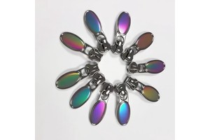 OEM Acceptable Zipper Metal Slider Puller Popular Wholesale Customized 3#5#8# Zipper Slider Suitable For Nylon Zipper Handbags