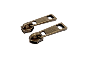 Promotional Zipper Puller Metal Custom Design Zipper Slider and Puller for Bags Clothing Zipper