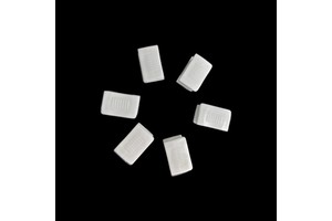 Source Factory Zipper Pull Tab Head, Eco-friendly Sliding PE Plastic Zipper Slider (for Packaging Bags)