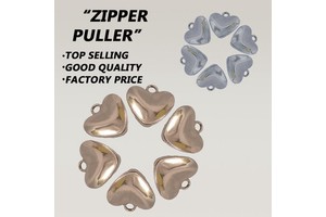 OEM Custom Metal Zinc Alloy Zipper Slider High Quality New Design for Garments Best Price Factory Direct Puller