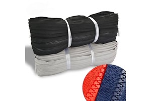 Wholesale 5 Resin Zipper Code 5 Yardage Custom Length for Bags Leather Goods Pockets Collars Durable Smooth Zipper