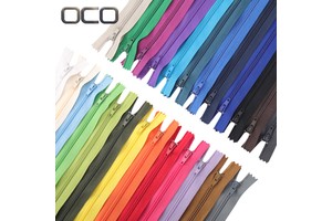 Factory Low Price Fast Delivery Closeend Dress Pants Side Zip Clothing #3 Nylon Zipper Custom Zipper for Clothes Accessories