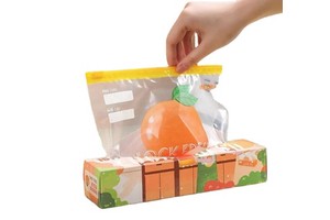 Self-Sealing LDPE Plastic Bags Resealable Slider Ziplock Food Storage Packaging Degradable Zip for Various Storage Needs