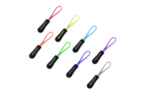 Factory Custom logo Zipper Pullers DIY Cartoon Soft Rubber Silicone Pvc Zipper Pulls Cord