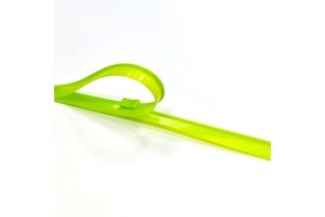 Plastic PE Zippers in Stock for Wholesale, with Concave-convex Flanged Pull Stationery Bags and Waterproof Self-sealing Strips